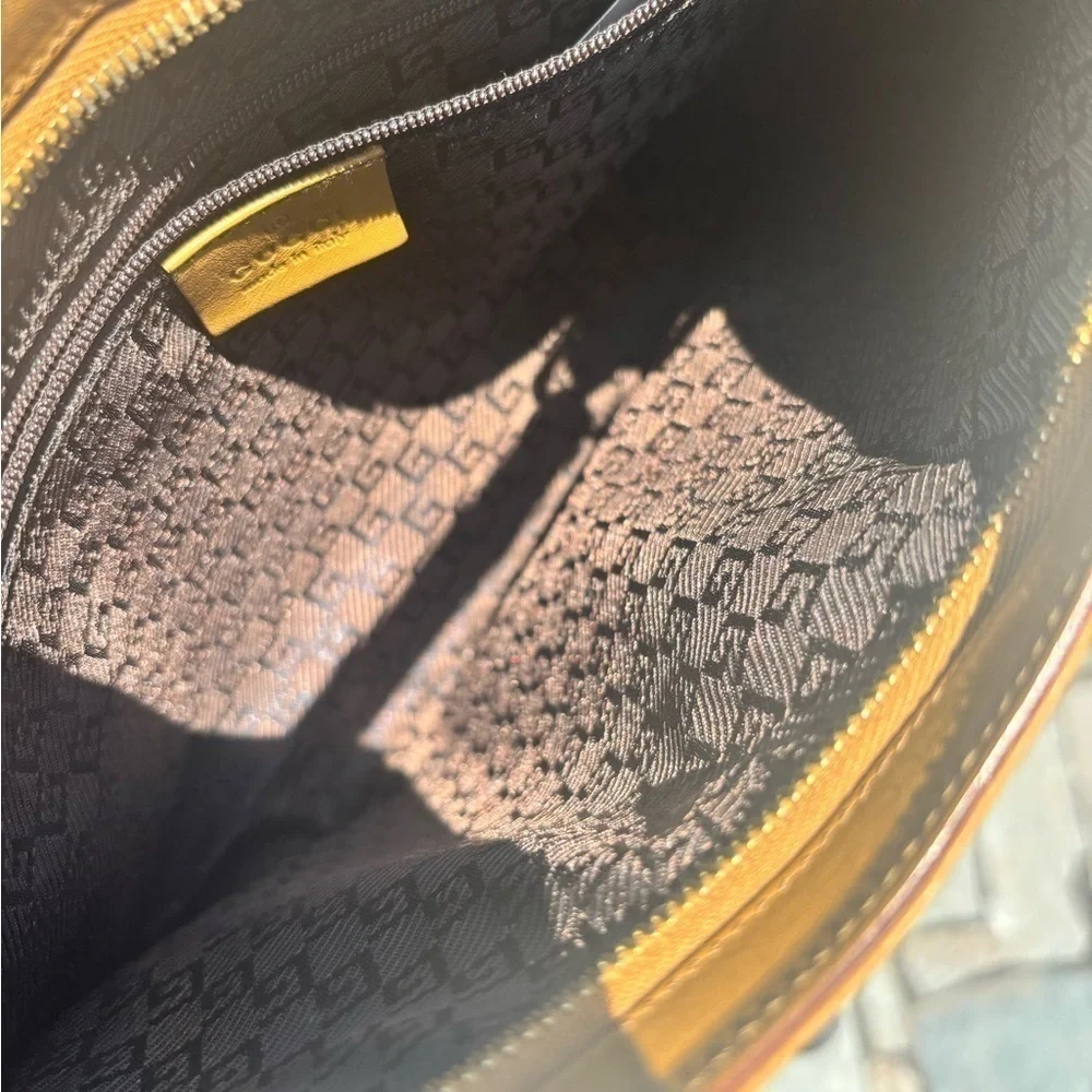Gucci Brown Bamboo Handle Hobo Bag